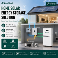 Batterie LiFePO4 haute performance 6000 cycles avec RS WiFi Bluetooth pour le stockage d'énergie solaire et les systèmes UPS