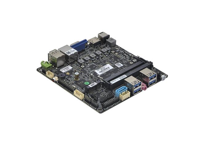 Intel 13th Gen Core I3 1315U Embedded Motherboard Dual DDR4 64G M.2 SSD Triple Display 12V~24V Wide Voltage NANO-ITX