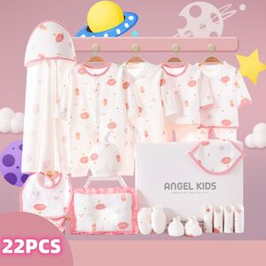 18 a 24 piezas recién <span class=keywords><strong>nacido</strong></span> 100 algodón mono mameluco caja de regalo <span class=keywords><strong>Kit</strong></span> primera colocación conjunto <span class=keywords><strong>ropa</strong></span> de bebé - Product Image 5