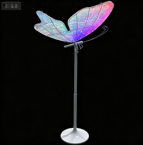 <span class=keywords><strong>Farfalle</strong></span> Luminose RGB Elettriche per Palcoscenico, Lampadari a Forma di Farfalla, Luci LED per Passaggi e Strade, Decorazioni Durevoli per Matrimoni ed Eventi - Product Image 3