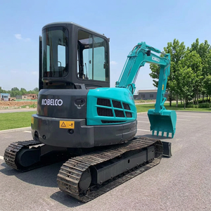 Excavadora Kobelco Usada en Buenas Condiciones en Venta, SK55SR, Excavadora de Segunda Mano de Alta Calidad, Excavadora de Cadenas SK55 en Venta - Product Image 1