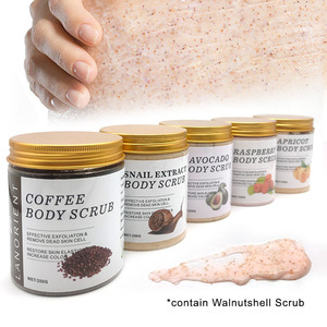Custom Body Natural Vegan Whitening Body Scrub <span class=keywords><strong>Gommage</strong></span> Corps Blanchissant Exfoliante Corporal - Product Image 4