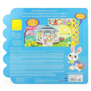 Hot-Selling 10 Buttons Exciting <strong>Easter</strong> Sound <strong>Book</strong> Hard Cover Cardboard Art Eco-Friendly Kids Story Audio <strong>Book</strong> - Product Image 6
