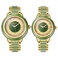 Montres mécaniques automatiques Zodiac avec cadran en diamant, luxe, jadéite, résistantes à l'eau 30m, élégantes, livraison directe