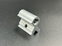 Máquina Personalizable para Esquinas de Aluminio - Perforación, Roscado y Corte Automático con Servocontrol PLC para Pilar Central de Ventanas