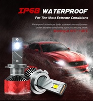 XENPLUS U17 Bombilla de Faro LED H7 130W 20000LM 6500K H1 H3 H4 H7 H11 H13 9005 9006 9012 9004 9007 para Sistemas de Iluminación Automotriz