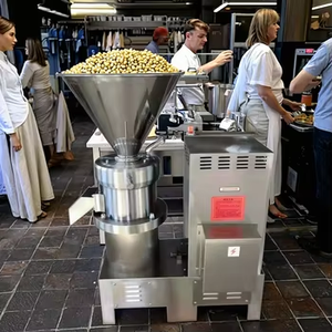 Vente à bas <span class=keywords><strong>prix</strong></span> en acier inoxydable petit sésame cacahuète karité beurre d'amande broyage faisant la Machine de traitement - Product Image 4