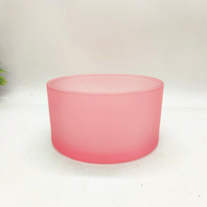 Customized 30 oz <strong>Large</strong> Frosted Color Cylinder Glass <strong>Candle</strong> Jar Home Decoration Holder Personalized Color Other <strong>Candle</strong> <strong>Lanterns</strong> - Product Image 1