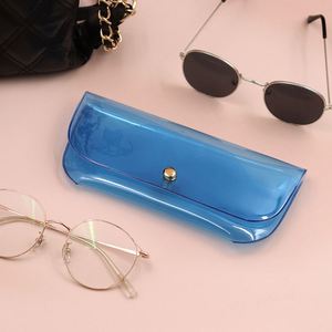 Stylish Clear Pvc Colorful Eyeglasses Pouch Organizer Portable <b>Sunglasses</b> Case - Product Image 5