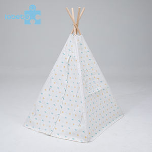 Tissu en bois pour l'<span class=keywords><strong>extérieur</strong></span>, tente <span class=keywords><strong>tipi</strong></span> pour enfants, avec imprimés premium, à bas <span class=keywords><strong>prix</strong></span> - Product Image 4