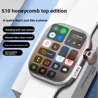 Montre connectée Huaqiangbei S10 avec bracelet en silicone, multifonction, pour le sport, électronique transfrontalière, type iWatch