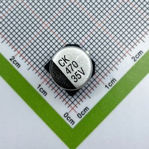 Manufacturer Direct CK1V471M-CRG10 10*10.5 Capacitors SMD Electrolytic Capacitors 470uF 20% 35V - Product Image 1