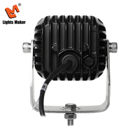 Projecteur LED Dune Buggy 3 pouces 10W à faisceau spot IP67 étanche 400LM avec support robuste en aluminium et acier inoxydable