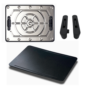 Fourniture d'usine Poêle à griller électrique sans fumée intérieure Revêtement en PTFE antiadhésif Plaque chauffante électrique <span class=keywords><strong>pour</strong></span> <span class=keywords><strong>camping</strong></span> en plein air Barbecue Viande BBQ - Product Image 3