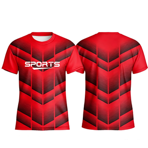 เสื้อวิ่งมาราธอนระบายอากาศได้ดี แห้งเร็ว ผ้าตาข่าย เสื้อวิ่งออกกำลังกายแบบสั่งทำพิเศษสำหรับงานอีเว้นท์ แขนสั้น เสื้อยิม - Product Image 6