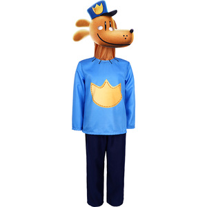 Ensemble de costumes de cosplay Dog Man pour enfants, fête d'Halloween, spectacle sur scène, taille enfant unisexe - Product Image 5