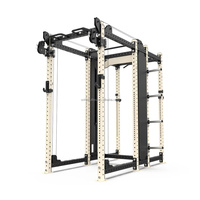 Combo Fitness Power Rack : Cage Compacte Complète avec Barres de Traction et Appareil d'Entraînement Fonctionnel pour la Musculation