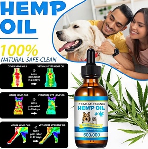 Aceite de Cáñamo <span class=keywords><strong>para</strong></span> Mascotas 60ML, Perros y Gatos, Alivio del Dolor, Calmante <span class=keywords><strong>para</strong></span> <span class=keywords><strong>la</strong></span> <span class=keywords><strong>Ansiedad</strong></span>, Cuidado de <span class=keywords><strong>la</strong></span> Piel y Articulaciones, Omega 3 6 9, Marca Privada - Product Image 6
