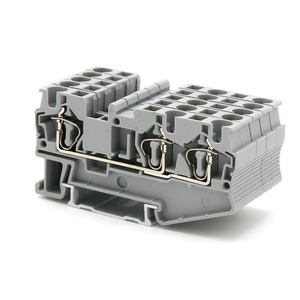 SpringTerminal UK5N uk5n <span class=keywords><strong>Din</strong></span> <span class=keywords><strong>Rail</strong></span> Montado Cable eléctrico <span class=keywords><strong>Din</strong></span> <span class=keywords><strong>Rail</strong></span> Conector de bloque de terminales - Product Image 4