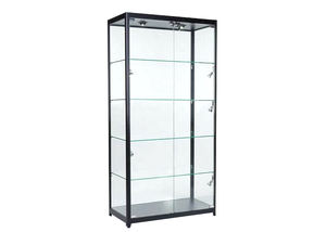 Vitrines en verre au détail vitrine en verre à cadre en aluminium - Product Image 4