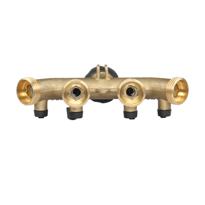 Connecteur de tuyau en laiton SPS 3/4" 4 voies - Product Image 3