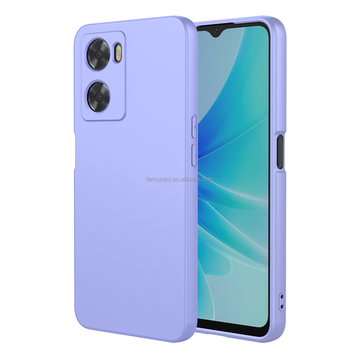 Fast Delivery Liquid Silicone Colorful Shockproof Case Silicone Back Cover  Case for OPPO A57 4G