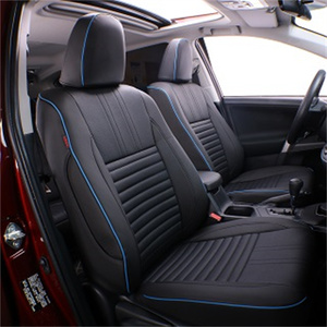 Coprisedili Sportivi in Pelle Nappa di Lusso per <span class=keywords><strong>Rav</strong></span> <span class=keywords><strong>4</strong></span>, su Misura, Impermeabili per Tutte le Stagioni - Product Image 4