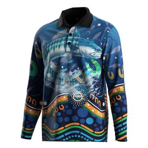 Camiseta Polo de Pesca para Hombre con Protección Solar UPF 50+, Secado Rápido, Ligera, Ropa Deportiva para Exteriores, Ideal para Pescadores Exigentes - Product Image 1