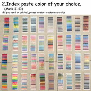 Index Stickers Light Custom, Color, Card, Packaging Can Be Customized, Student Stationery Office Supplies, Cute <b>Sticky</b> <b>Notes</b> - Product Image 4