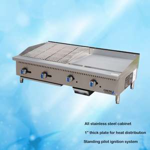 Grilles à gaz commerciales de haute qualité, comptoir de cuisine, grill à gaz GPL, Charbroil - Product Image 3