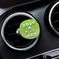 Nouveau diffuseur de parfum pour voiture en pierre naturelle, clip de ventilation, aromathérapie, parfum longue durée, décoration intérieure automobile