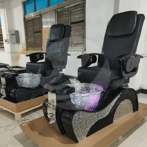 Cadeira de massagem elétrica para salão de beleza e manicure, equipamento reclinável para massagem de pés, spa de beleza e manicure, novo design