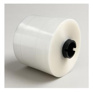 Rouleau de film protecteur coûteux personnalisé BOPP couleur bande de déchirure emballage en plastique en gros - Product Image 1