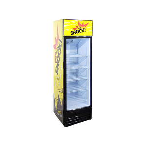 Meisda SC235B Réfrigérateur à affichage commercial <span class=keywords><strong>gratuit</strong></span> personnalisé 235L OEM Refroidisseur vertical de <span class=keywords><strong>boisson</strong></span> de bière de supermarché à température unique - Product Image 2