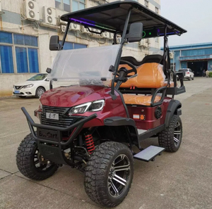 รถกอล์ฟไฟฟ้ารุ่นใหม่ พร้อมใบรับรอง CE แบตเตอรี่ลิเธียม รับน้ำหนักได้ 300 กก. ระยะทาง 54 หลุม - Product Image 1