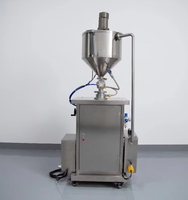 Machine de remplissage automatique intelligente à circulation d'eau, à température constante, avec agitation et dosage quantitatif pour crèmes et argiles capillaires