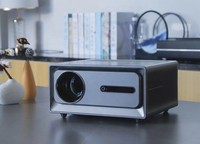 Proyector Inteligente H96 Ultra Brillante de 500 Lúmenes, Compatible con 4K, Enfoque Automático, Diseño Libre de Polvo, LCD, Android, Portátil