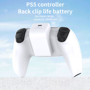 Nouvelle condition PS5 contrôleur <span class=keywords><strong>batterie</strong></span> <span class=keywords><strong>externe</strong></span> matériau ABS chargeur arrière pour contrôleur PS5 - Product Image 5