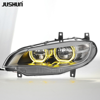 Projecteur LED JUSHUN pour BMW X6 E71 08-14, luminosité des phares augmentée de 200%, éclairage automobile
