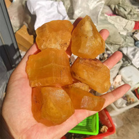 Prix d'usine – Pierres minérales naturelles irrégulières de guérison, fluorite jaune brute, quartz brut pour la décoration Feng Shui à domicile