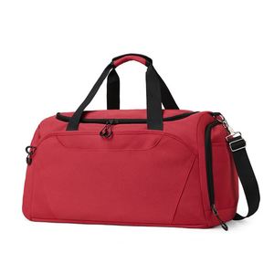 Unisex Large <b>Overnight</b> Duffel <b>Bag</b> Customized Logo Fitness Outdoor Sports Weekender Wet Compartment Durable Gym <b>Bag</b> for Men Women - Product Image 4