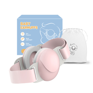 Protège-oreilles pour bébé réutilisables, certifiés CE EN352-1 ANSI, en TPU et ABS, 23 NRR, pliables, avec bandeau réglable, <span class=keywords><strong>protection</strong></span> <span class=keywords><strong>auditive</strong></span> - Product Image 1