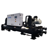 Enfriador de Agua por Tornillo con Compresor Inverter de Velocidad Variable, Solución de Refrigeración Industrial Automática de Alta Productividad