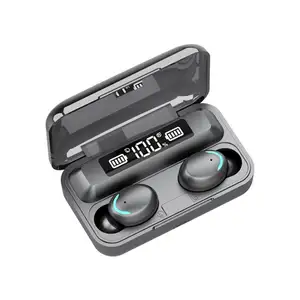 Hot Tws F9 fone de ouvido sem fio F9-5 Tws Led Mini Tws Earbuds v5.0 fone de ouvido 9d Stereo Headphones