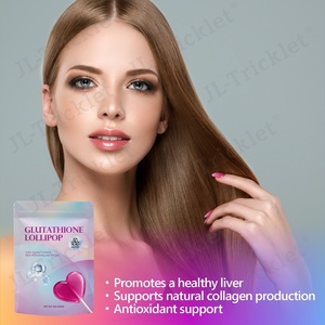 Julong Hot Selling Benutzer definierte Handelsmarke Glutathion Lutscher Glutathion Kollagen Ergänzungen Aufhellende Haut Kollagen Lutscher - Product Image 4