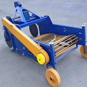 Petit tracteur agricole récolteur de pommes de terre, moteur, poids 200 kg, garantie 1 an, pour l'arrachage de l'ail et des carottes, conception 1 rangée, compact - Product Image 2