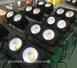 200W COB LED Par Light DMX Stage DJ Audience <span class=keywords><strong>Blinder</strong></span> Light Warm + Cool White - Product Image 6