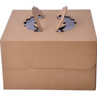 Boîte d'emballage personnalisée en carton blanc pour frites, gâteaux et biscuits, estampage à chaud disponible, échantillon rapide pour les vendeurs de marques alimentaires