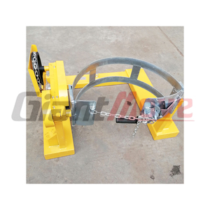 Sollevatore per Fusti d'Olio da 680 Kg 55 Galloni, Accessorio per Carrello Elevatore, Pinza di Sollevamento per Fusti d'Olio - Product Image 4