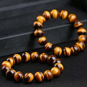 Bracelet en pierre naturelle avec breloque Pixiu en œil de tigre, Fengshui, perles, ST314 - Product Image 2